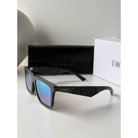 NEW Dior B27 S1I Sunglasses in Grey Mirror Lens $470 - Picture 2 of 8